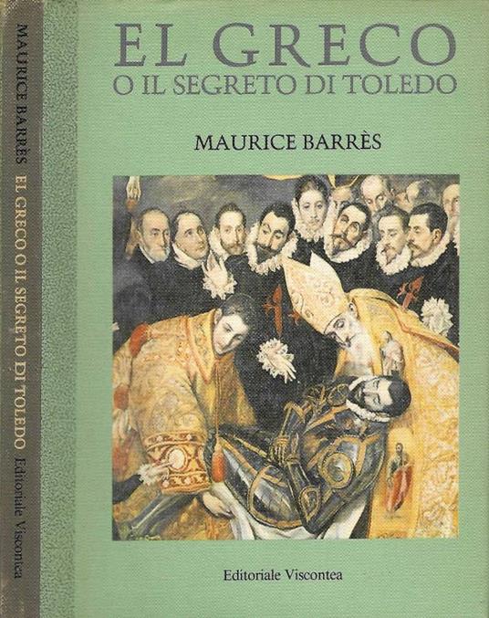 El Greco o il segreto di Toledo - Maurice Barrès - copertina