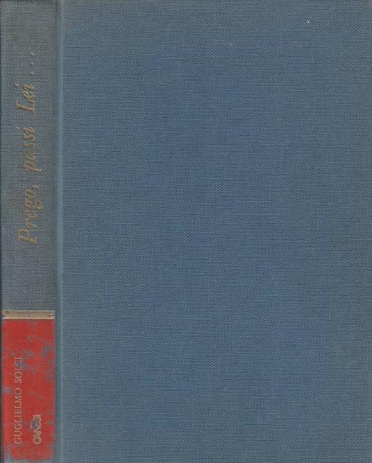 Prego, passi Lei… - Guglielmo Solci - copertina