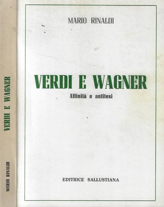 Verdi e Wagner - Mario Rinaldi - copertina