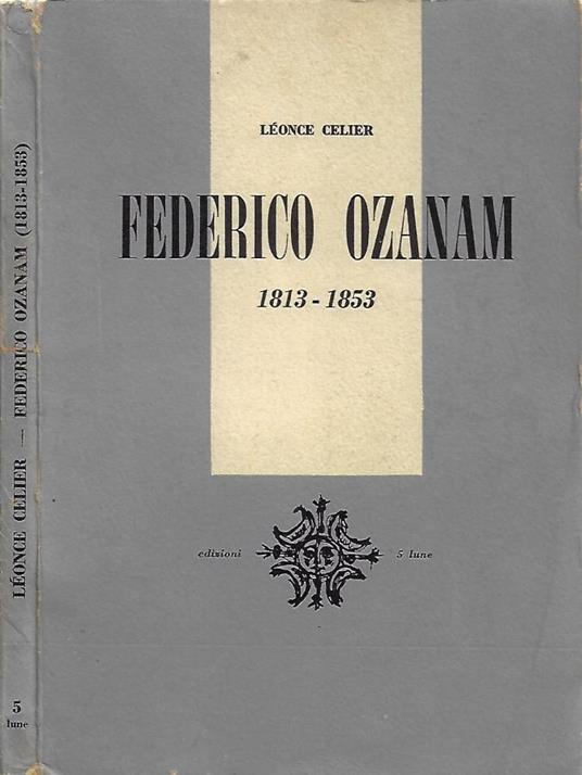 Federico Ozanam (1813-1853) - copertina