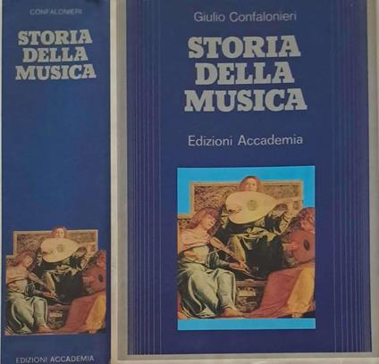 Storia della musica - Giulio Confalonieri - copertina