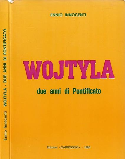 Wojtyla - Ennio Innocenti - copertina