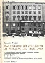 Dal restauro dei monumenti al restauro del territorio