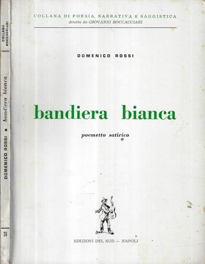 Bandiera bianca ( Autografo ) - copertina