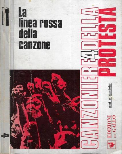La linea rossa della canzone - copertina