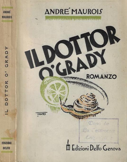 Il dottor O'Grady - André Maurois - copertina