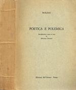 Poetica e polemica