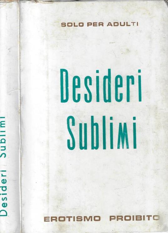Desideri sublimi - copertina