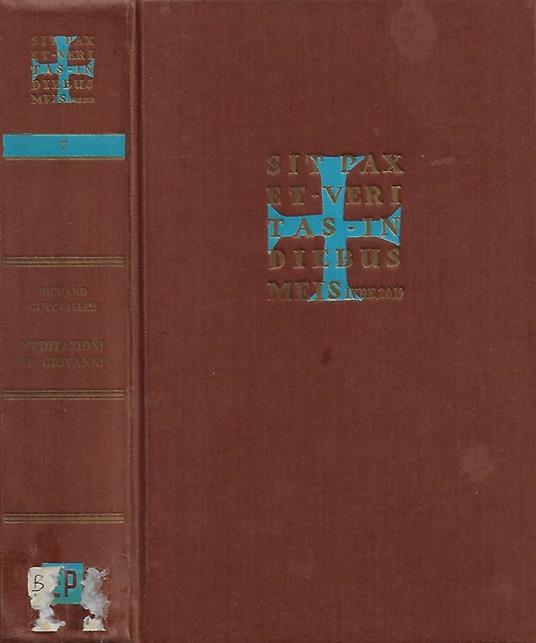 Meditazioni su Giovanni - Richard Gutzwiller - copertina