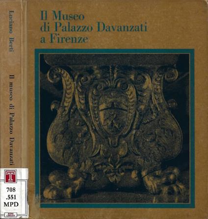 Il Museo di Palazzo Davanzati a Firenze - copertina