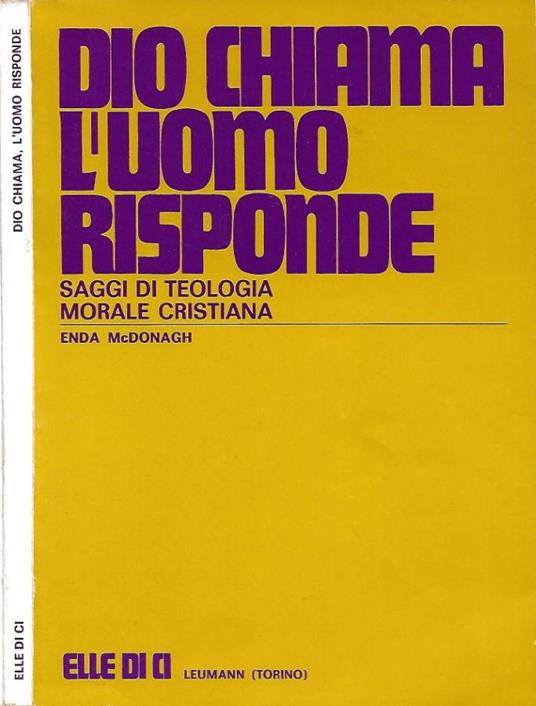 Dio chiama, l'uomo risponde - copertina
