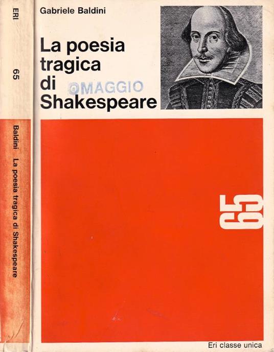 La poesia tragica di Shakespeare - Gabriele Baldini - copertina