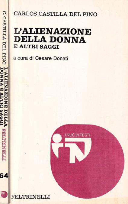 L' alienazione della donna e altri saggi - copertina