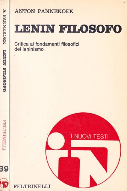 Lenin filosofo - copertina
