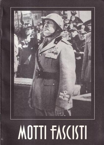 Motti fascisti - copertina