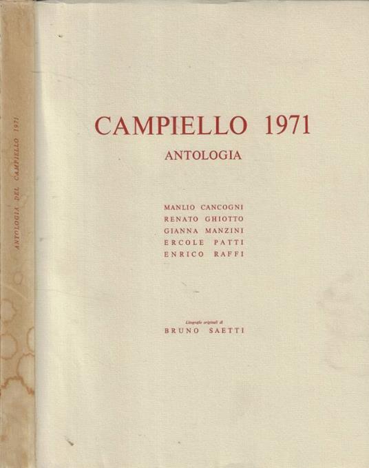 Campiello 1971 - copertina