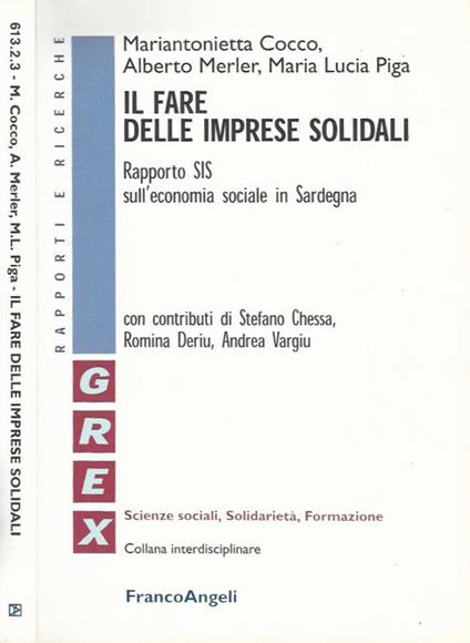 Il fare delle imprese solidali - copertina