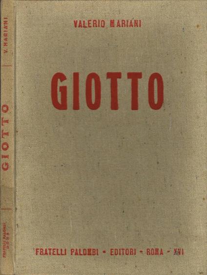 Giotto - Valerio Mariani - copertina