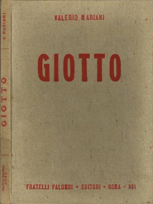 Giotto - Valerio Mariani - copertina
