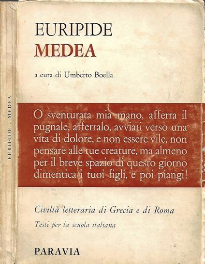 Medea - Euripide - copertina