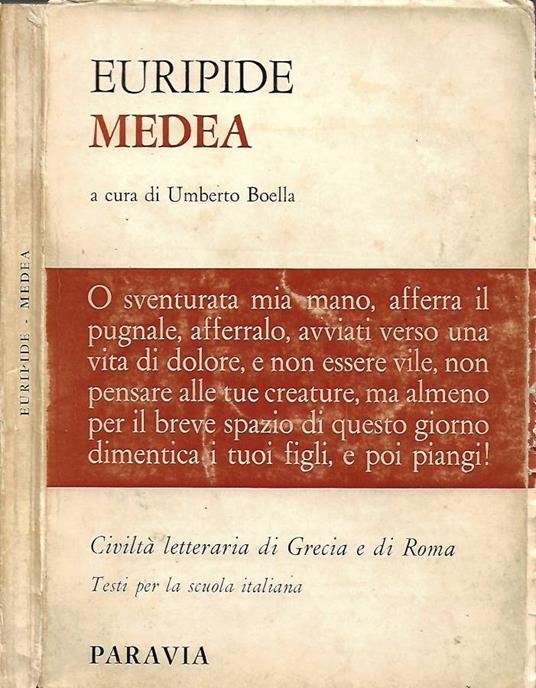 Medea - Euripide - copertina