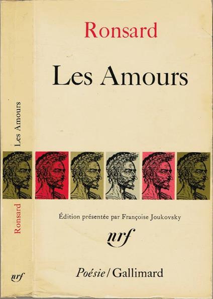 Les Amours - Pierre de Ronsard - copertina