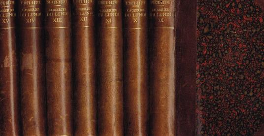 Causeries du lundi vol.IX, X, XI, XII, XIII, XIV, XV - copertina