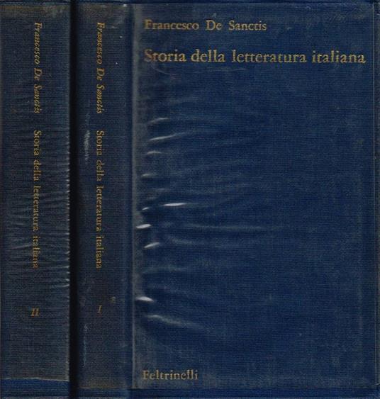 Storia della letteratura italiana - copertina