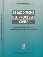 Le modifiche del processo civile
