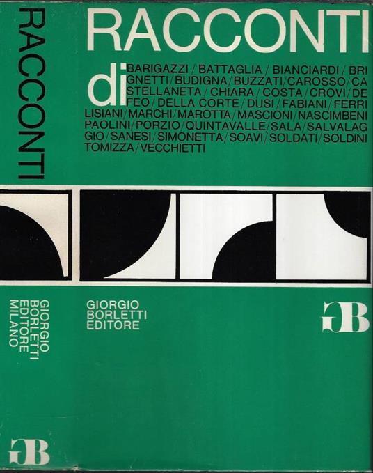 Racconti - copertina