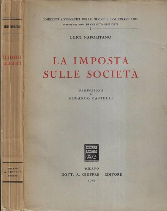 La imposta sulle società - copertina