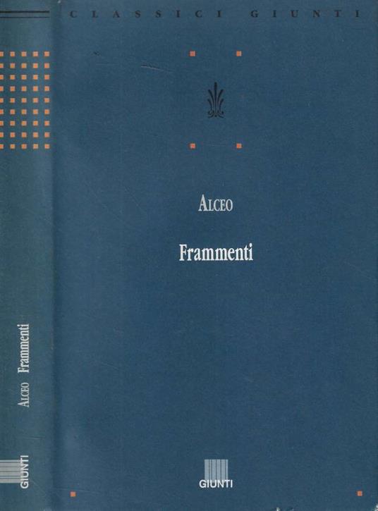 Frammenti - copertina