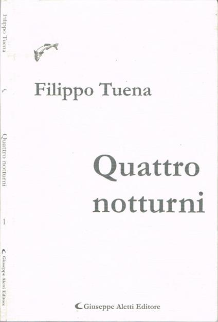 Quattro notturni - Filippo Tuena - copertina