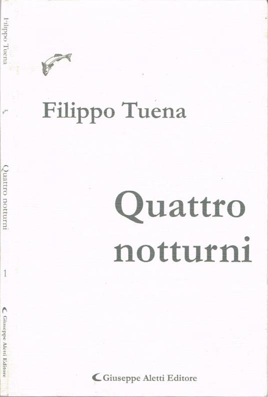 Quattro notturni - Filippo Tuena - copertina