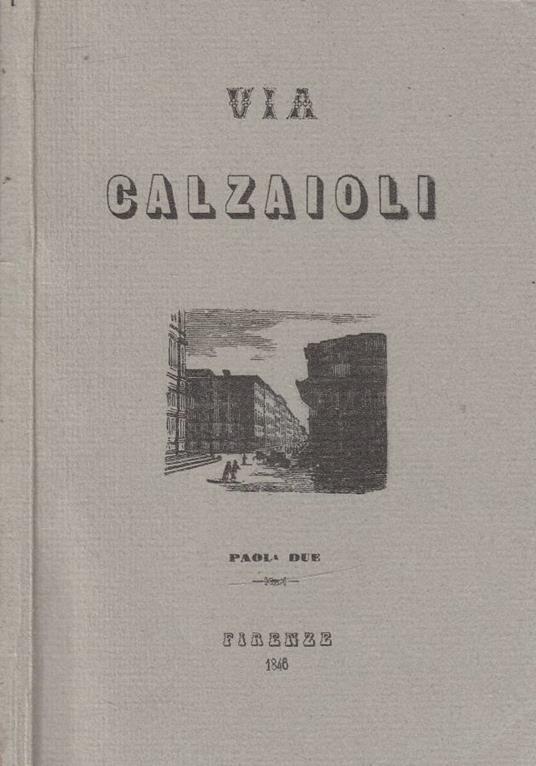 Fisiologia di Via Calzaioli - Enrico Montazio - copertina