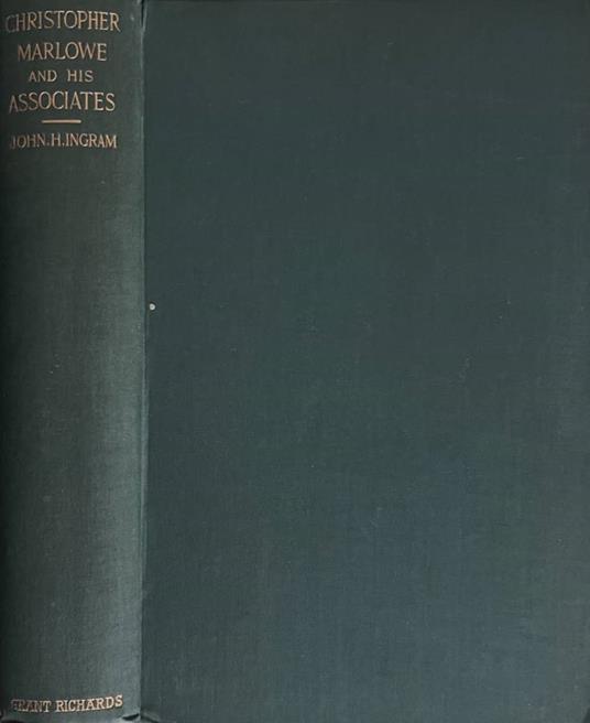 Christopher Marlowe and his associates - copertina