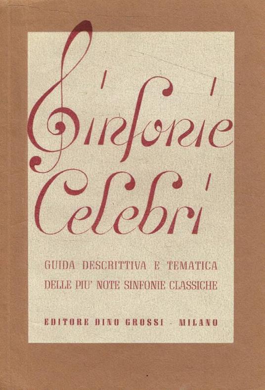 Sinfonie celebri - copertina