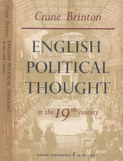 English political thought - Crane Brinton - copertina