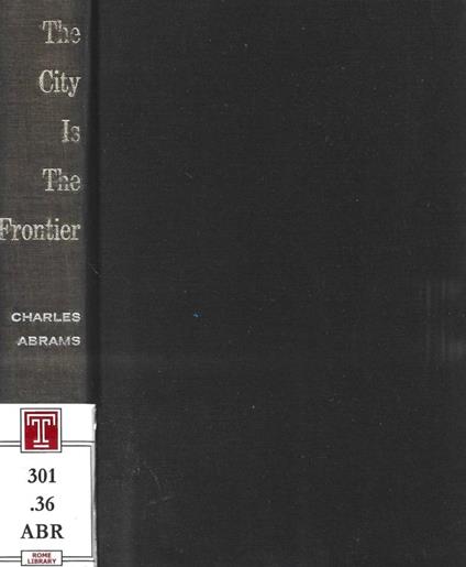 The City is the Frontier - copertina