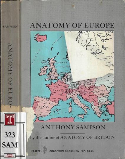 Anatomy of Europe - Anthony Sampson - copertina