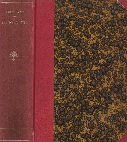 Il plagio - Domenico Giuriati - copertina