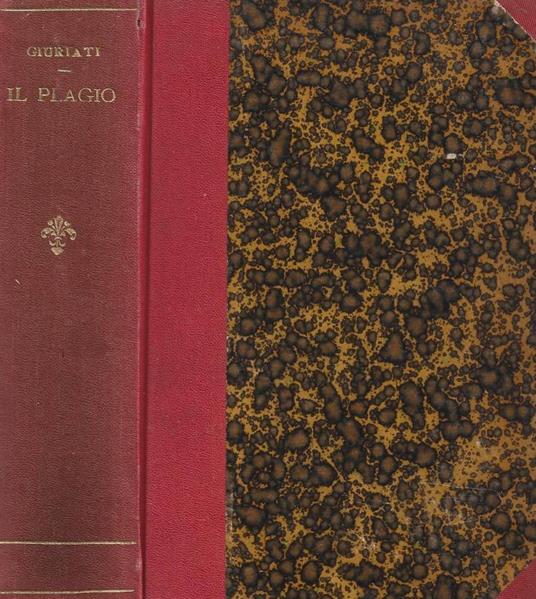 Il plagio - Domenico Giuriati - copertina