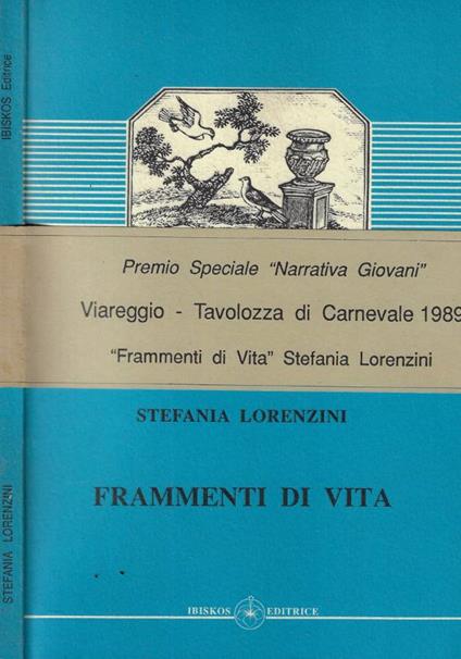 Frammenti di vita - copertina