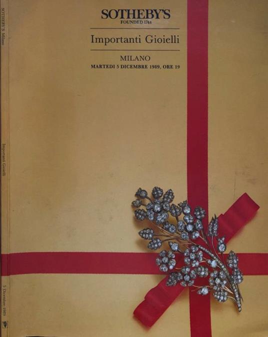 Importanti gioielli - copertina