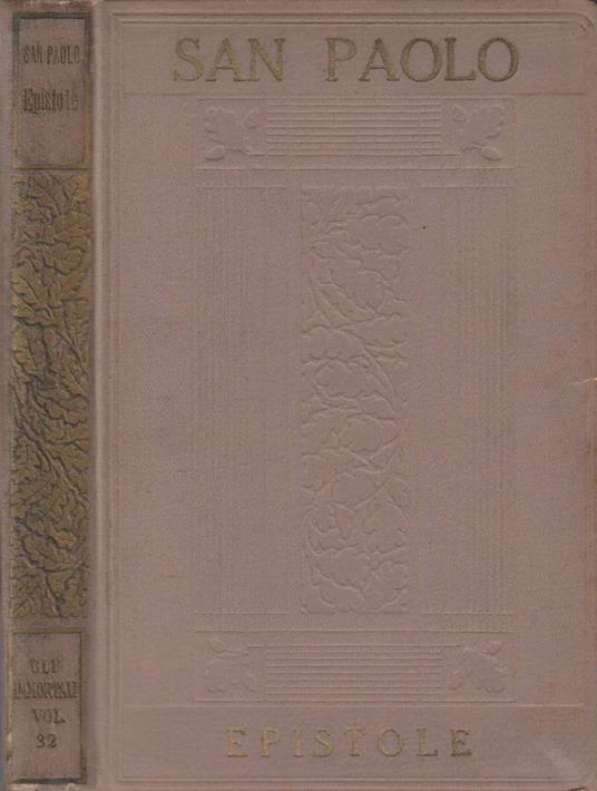 Epistole - Paolo San - copertina