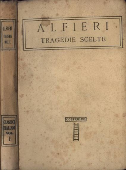 Tragedie scelte - copertina