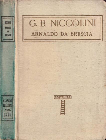Arnaldo da Brescia - copertina