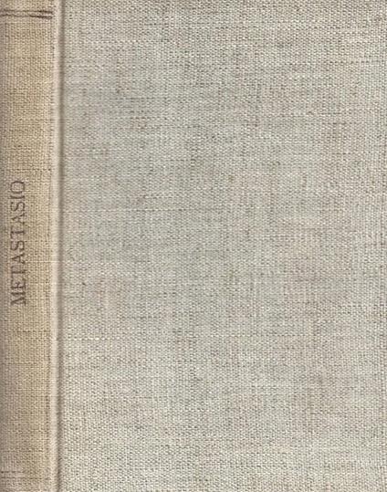 Didone abbandonata - Pietro Metastasio - copertina
