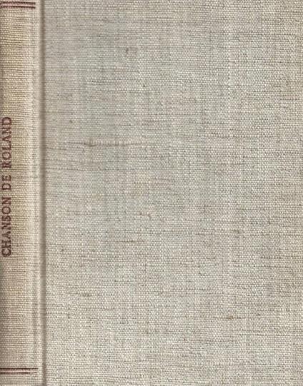 La chanson de Roland - copertina