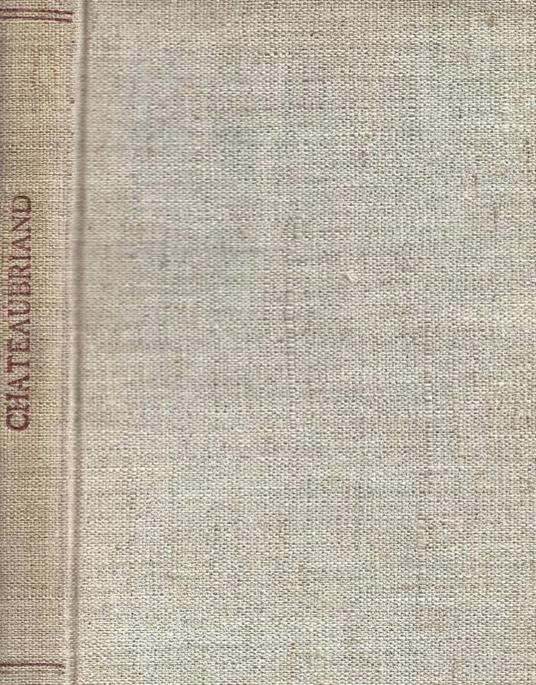 Atala ou Les amours de deux sauvages dans le desert - François-René de Chateaubriand - copertina